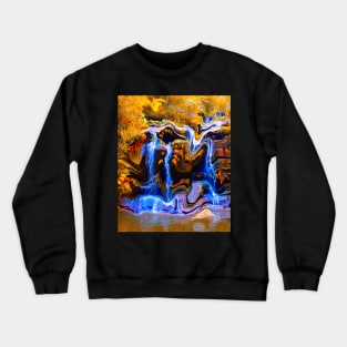 The Distorted Waterfall! Crewneck Sweatshirt